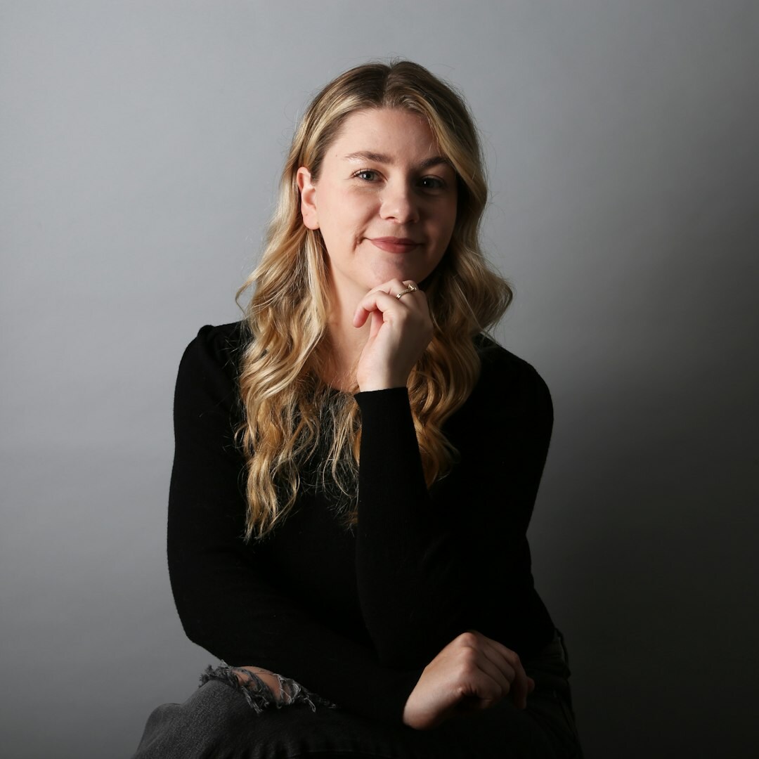 Portrait of a woman in her 40s, distribution and syndication manager
