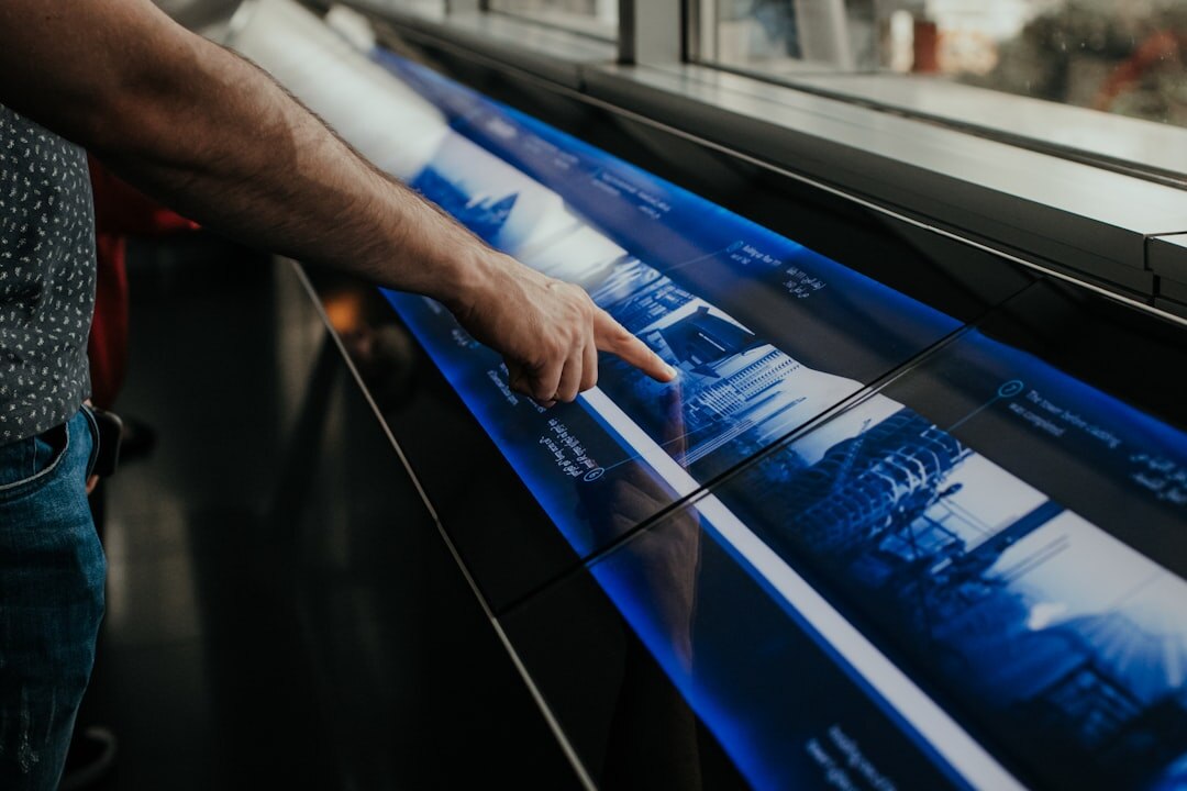 Photo editor selecting press images on a computer screen