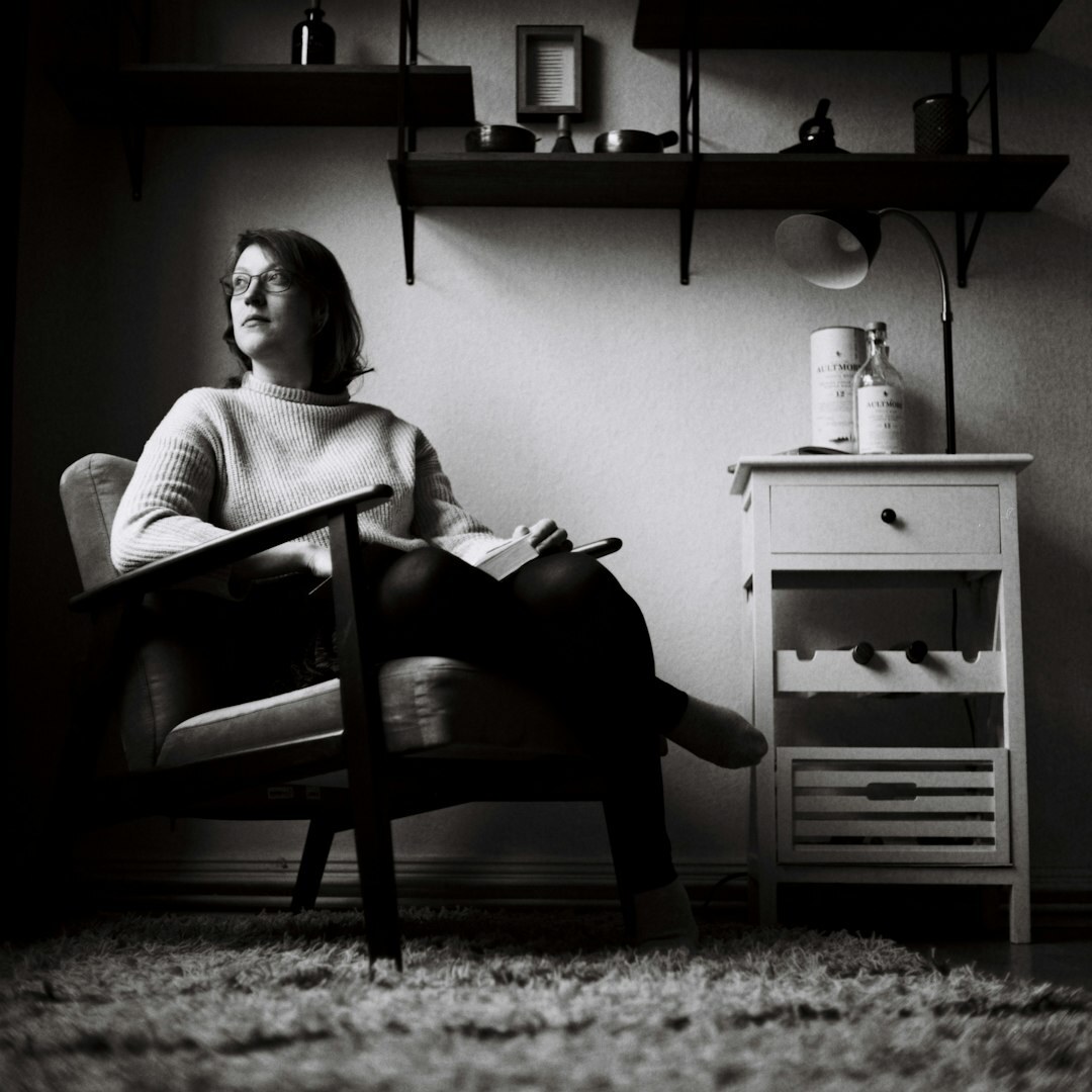 Portrait of a Belgian woman in her 30s, editorial coordinator