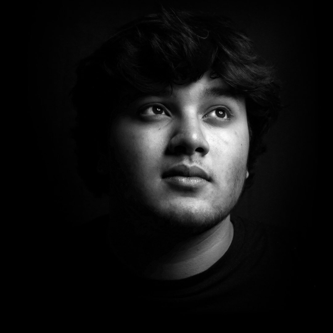 Portrait of a young man of North African descent, platform developer